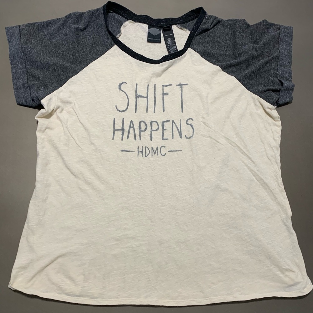 Harley-Davidson Women’s Shift Happens Tee XXL